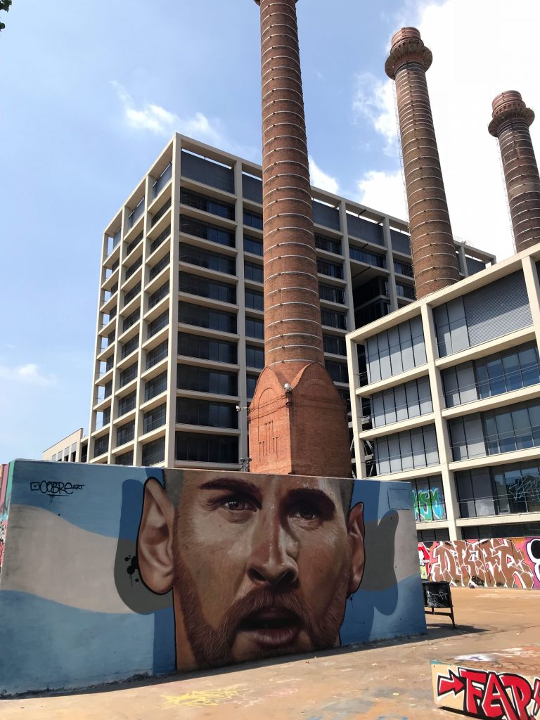 Arte urbano, Cobre, Barcelona, Messi