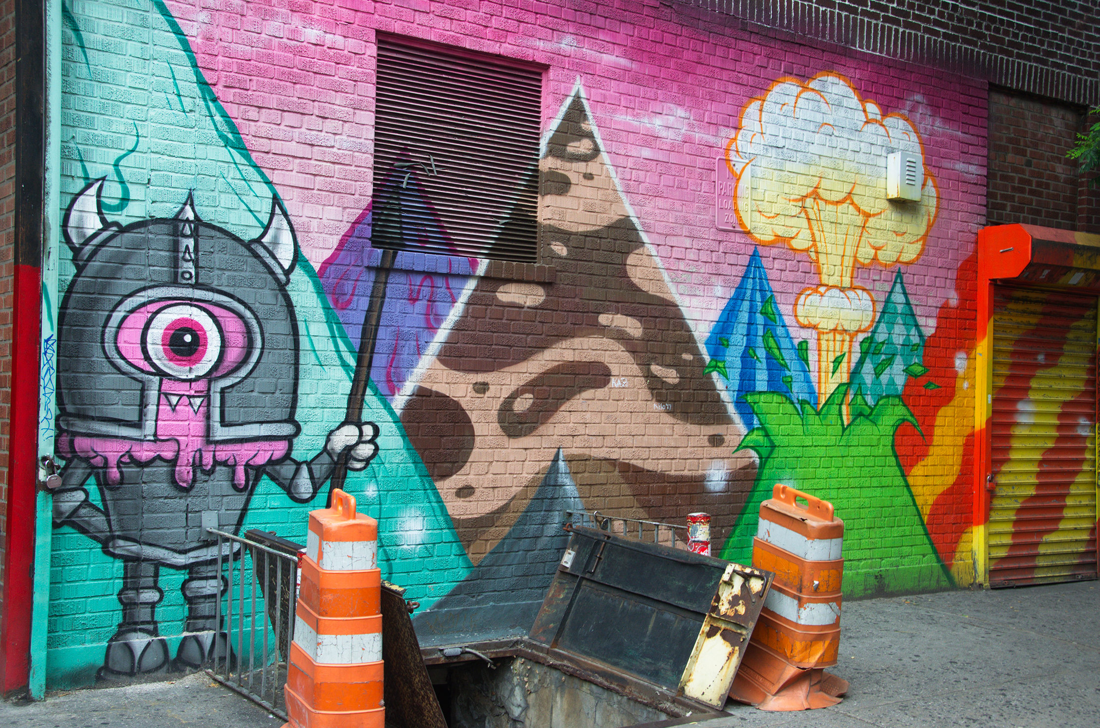 muy vendedor dramático Buff Monster arte urbano en New York – arte urbano