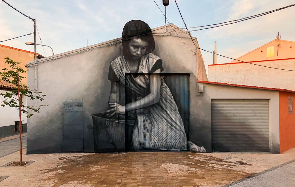 Arte urbano festival asalto Zaragoza