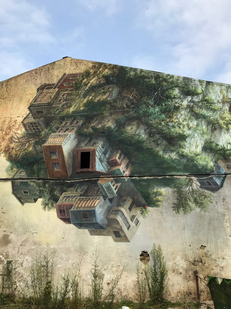 arte urbano cinta vidal carballo, galicia