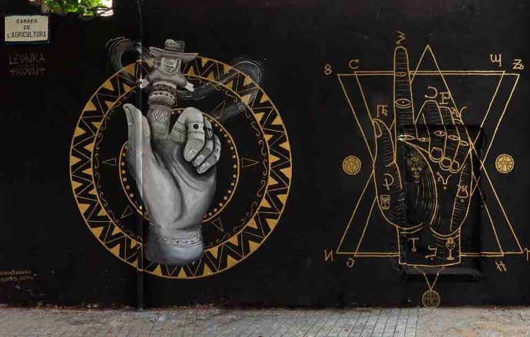 Arte urbano de Skount & Kafre Barcelona