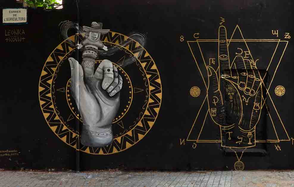 Arte urbano de Skount & Kafre Barcelona
