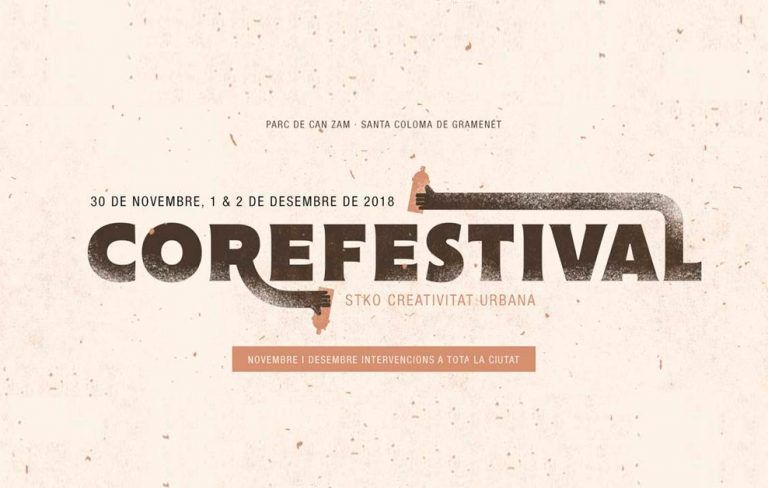 Arte urbano Core Festival Barcelona