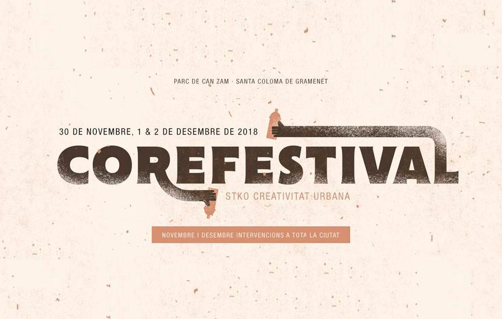 Arte urbano Core Festival Barcelona