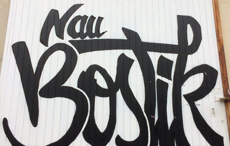 Arte urbano Nau Bostik Barcelona