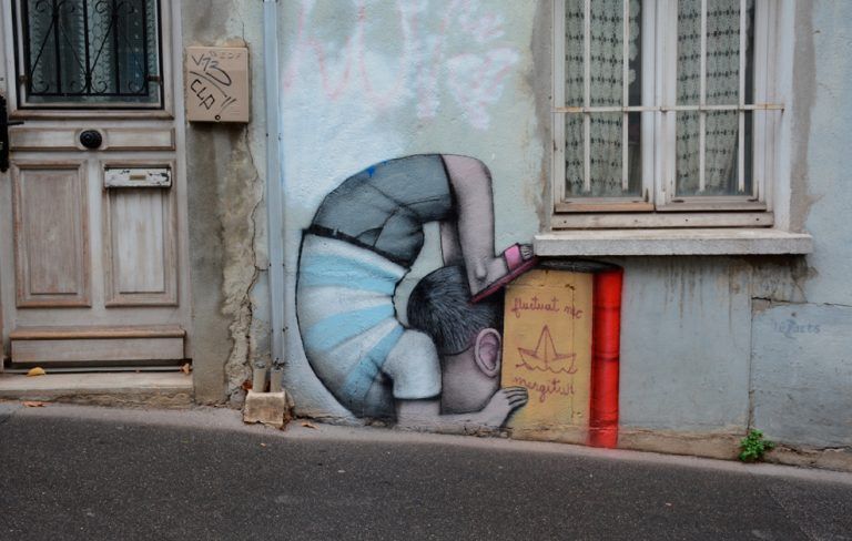 Arte urbano Seth Paris, Francia