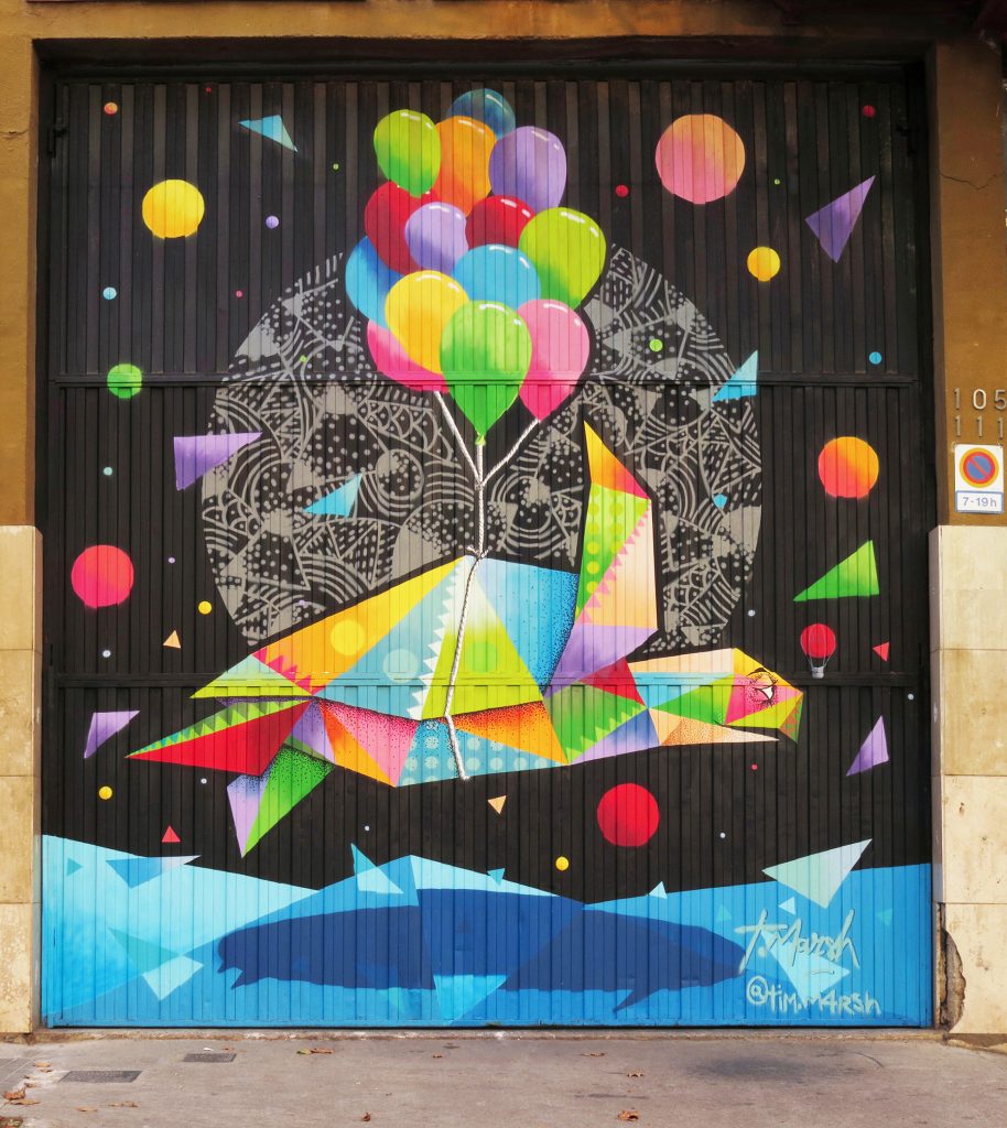 Arte urbano, Barcelona Tim Marsh