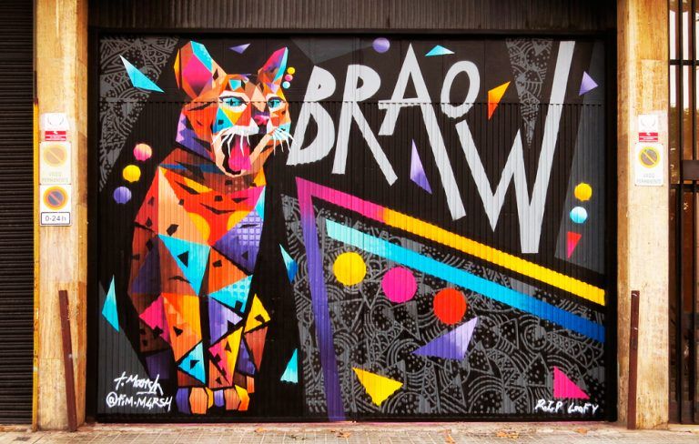 Arte urbano, Barcelona Tim Marsh