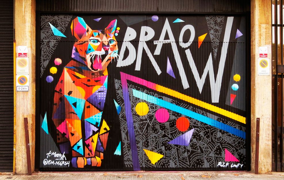 Arte urbano, Barcelona Tim Marsh