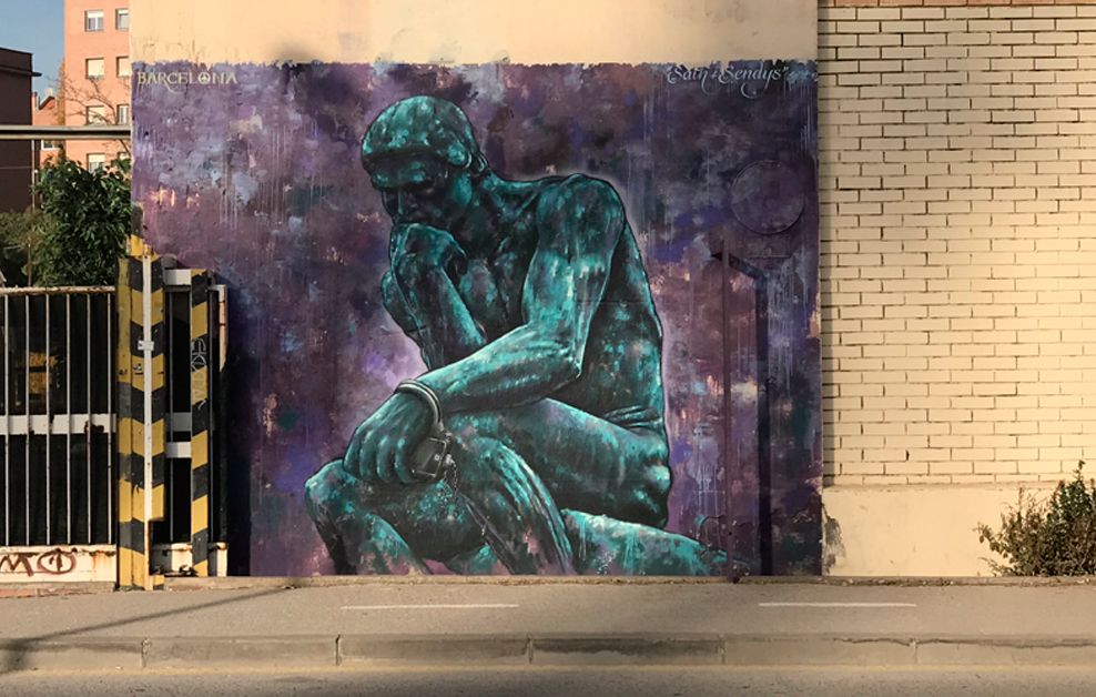 Arte urbano Sendys Sath Barcelona