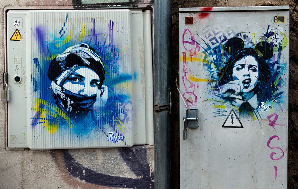 Arte urbano Byrs Lleida
