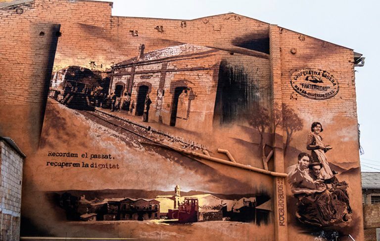 arte urbano Roc Blackblock, Navas