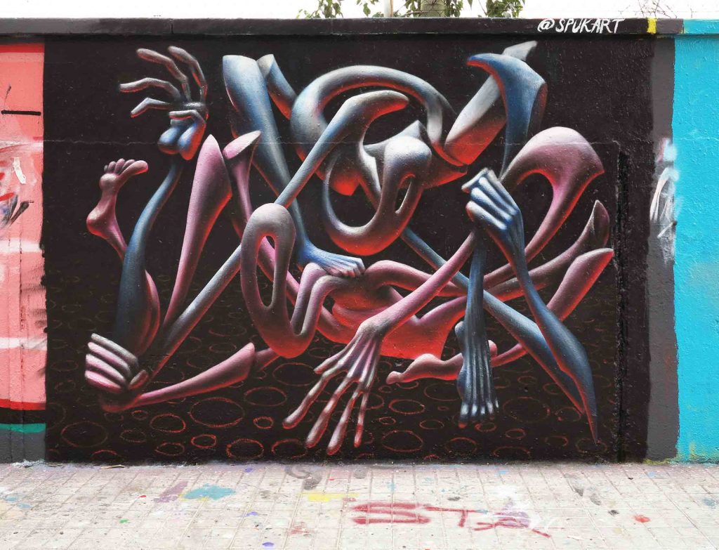 Enric Puyalto arte urbano en Barcelona