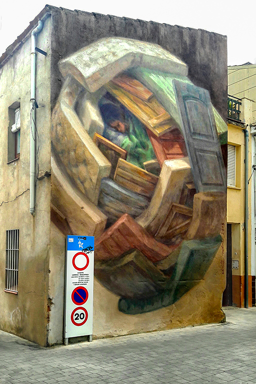 Arte urbano Cinta Vidal Granollers