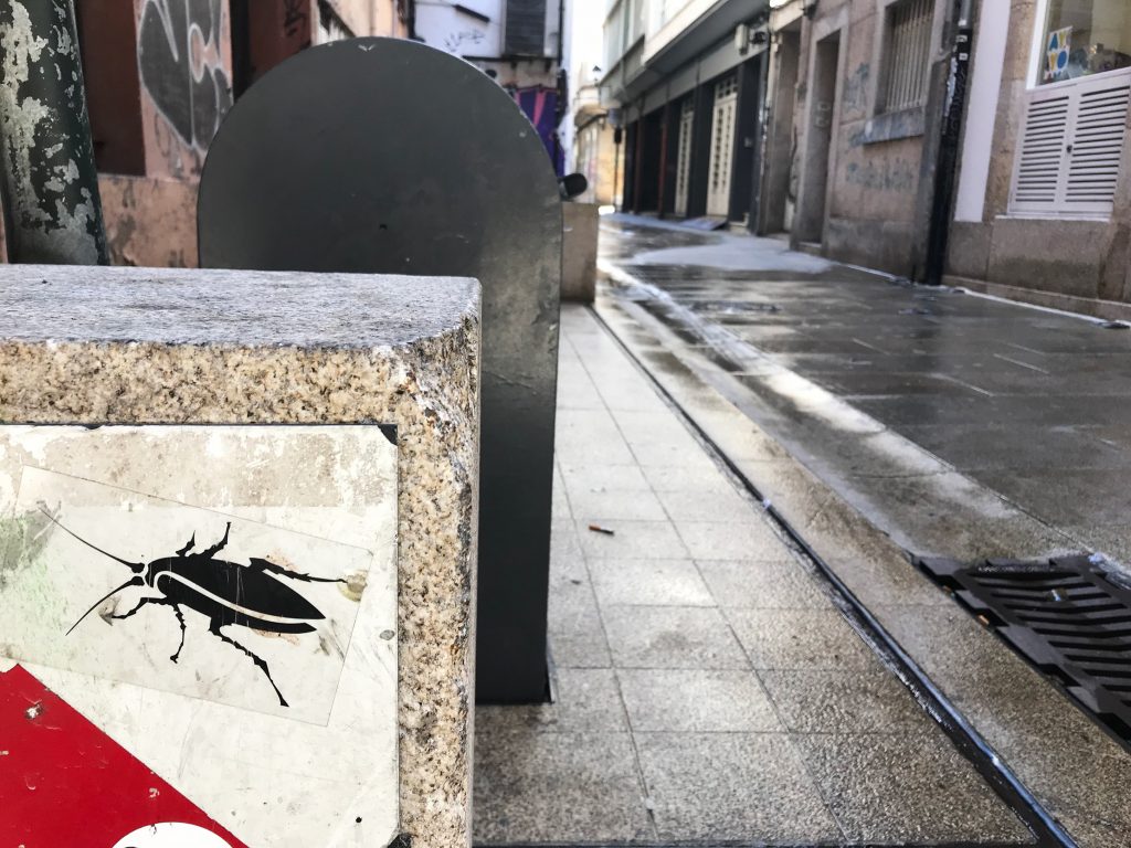 Arte urbano Cucabomber Galicia