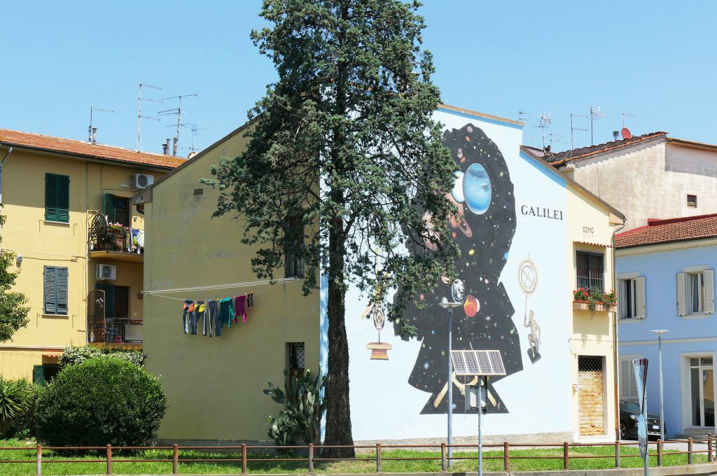 Arte urbano de Ozmo en Pisa – Italia