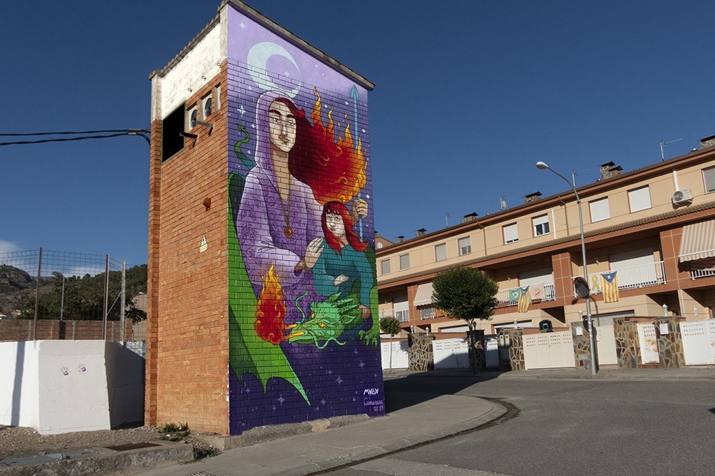Arte urbano, Maga en Camarasa – Lleida