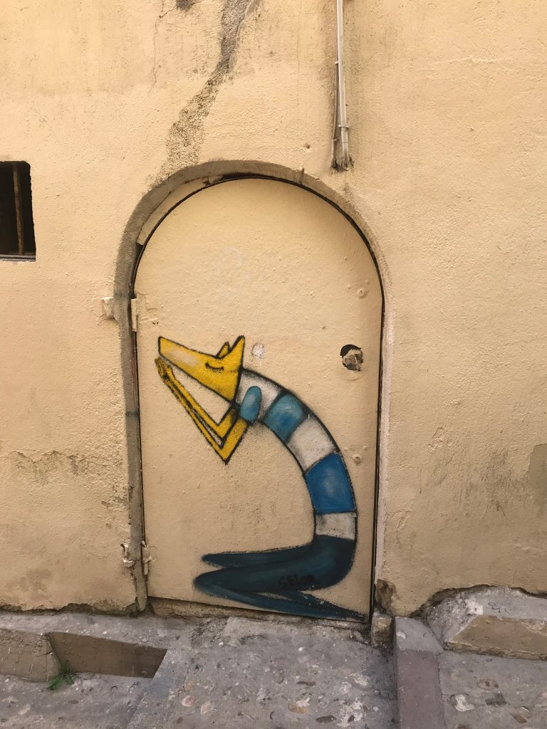 Arte urbano de Selor en Montpellier
