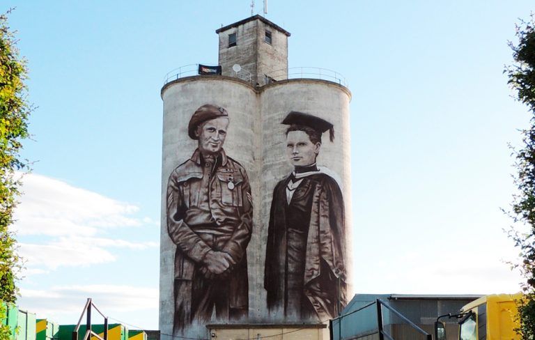 Arte urbano en New Zealand, Bill Scott