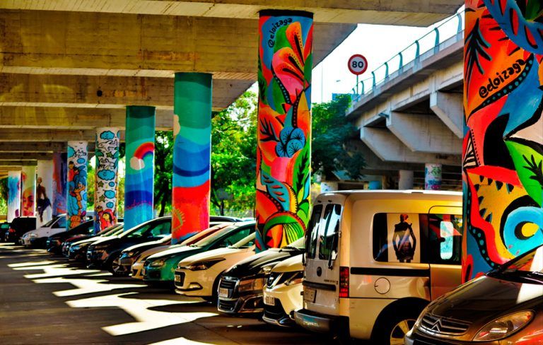 Arte urbano El Bosc Encantat