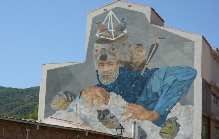 arte urbano Koz Dos Sabotage al Montage Fanzara 2019