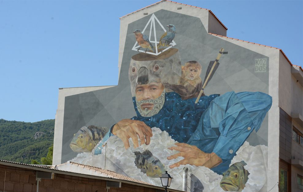 arte urbano Koz Dos Sabotage al Montage Fanzara 2019