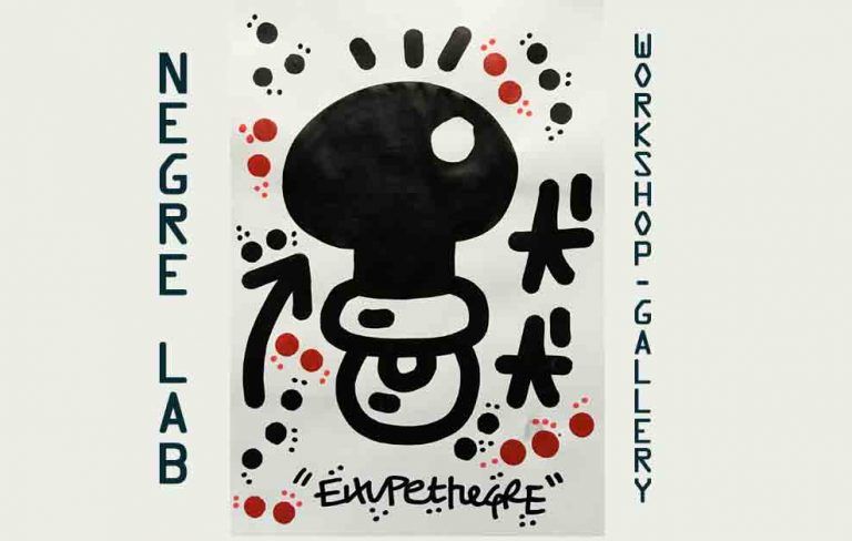 Arte urbano elxupetnegre Barcelona