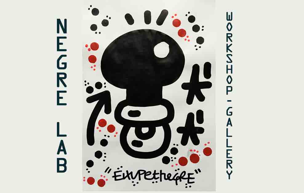 Arte urbano elxupetnegre Barcelona