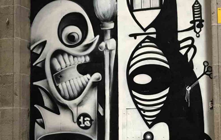 arte urbano konair Noriaki Barcelona