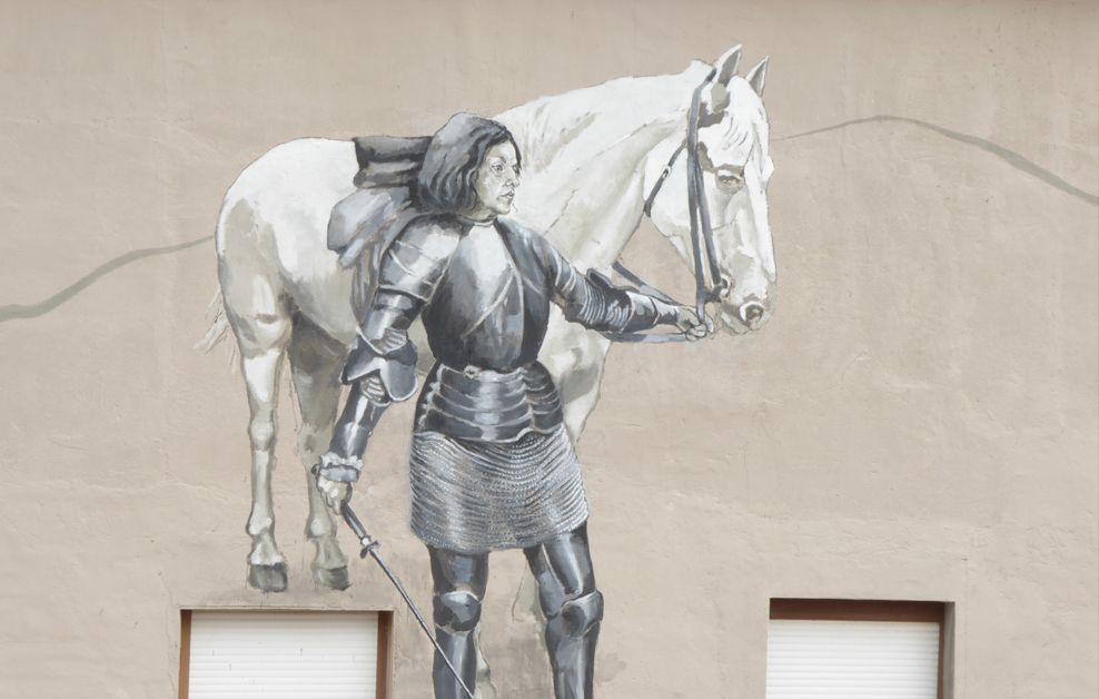 Arte urbano en Belorado