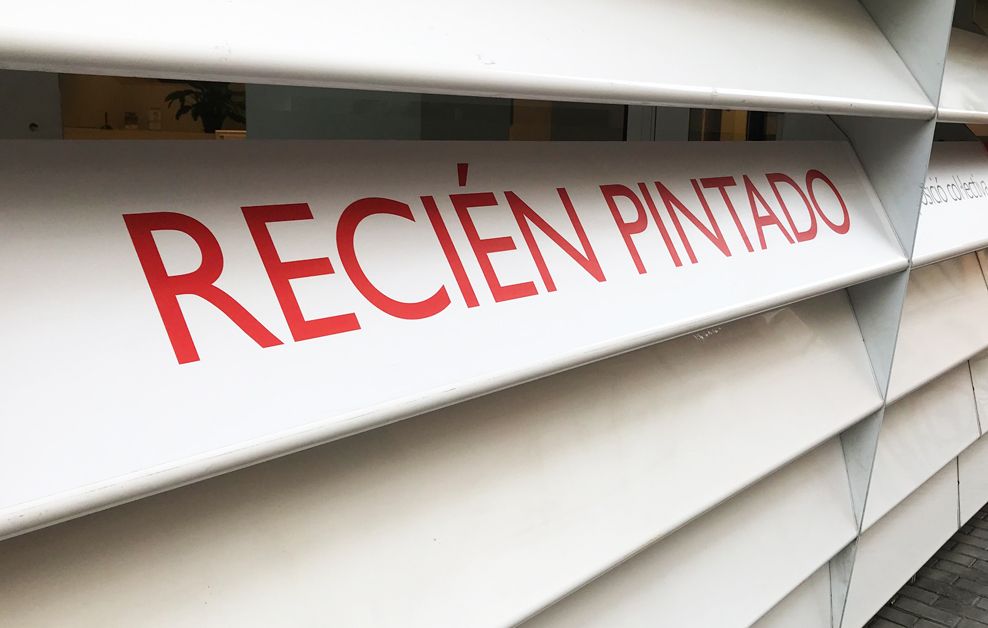 arte urbano en badalona recién pintado