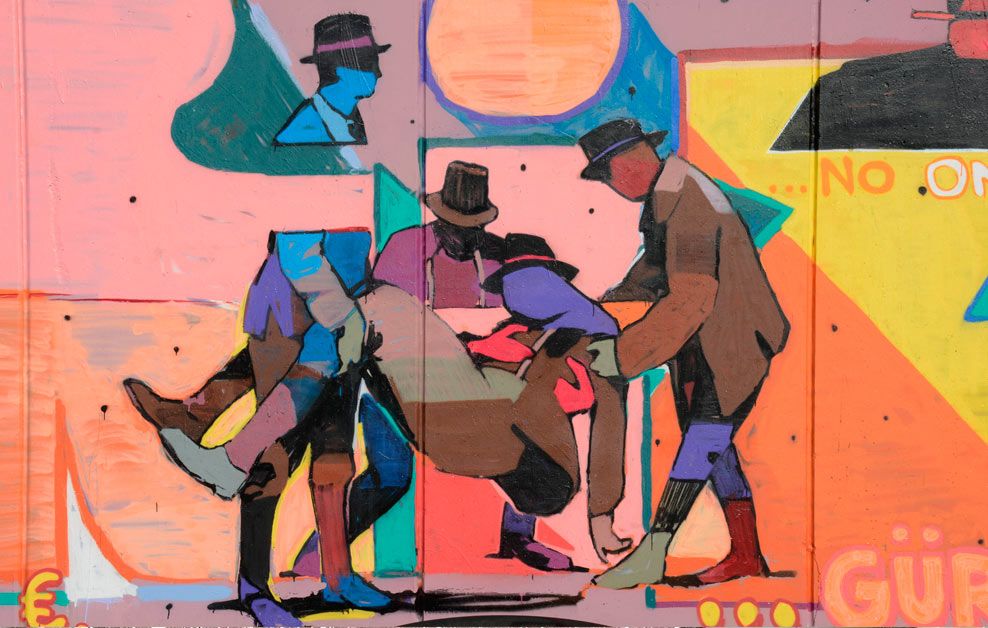arte urbano barcelona MIxed Media