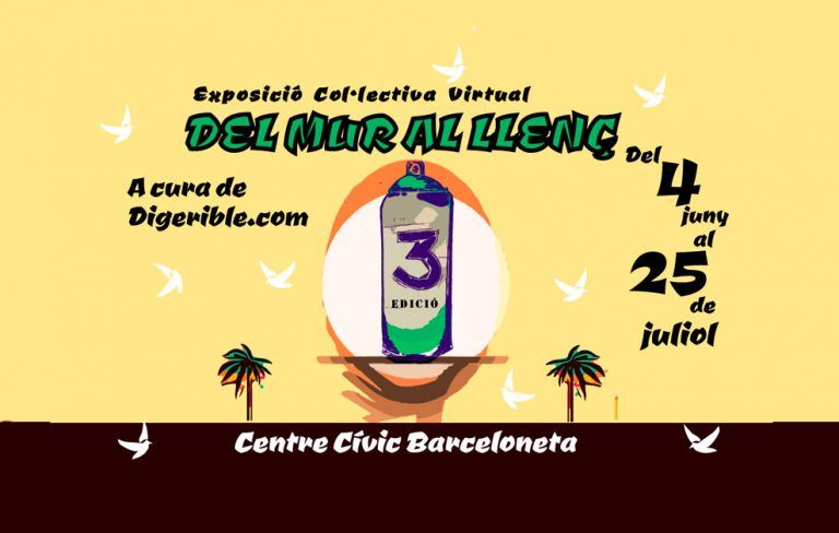 Exposición colectiva virtual DEL MUR AL LLENÇ