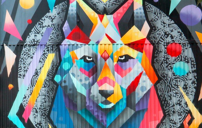 Arte urbano de Tim Marsh Exposición Colectiva Virtual “Del Mur al Llenç”