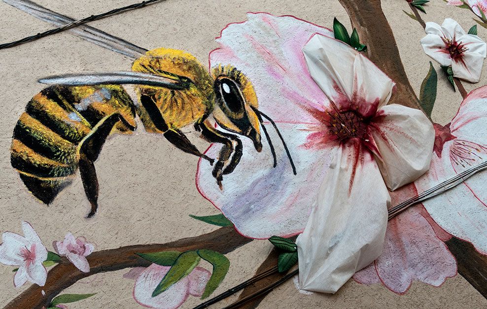 Arte urbano en Os de Balaguer Oriol Arumí, Erik Schmitz Coll y Swen Schmitz Coll