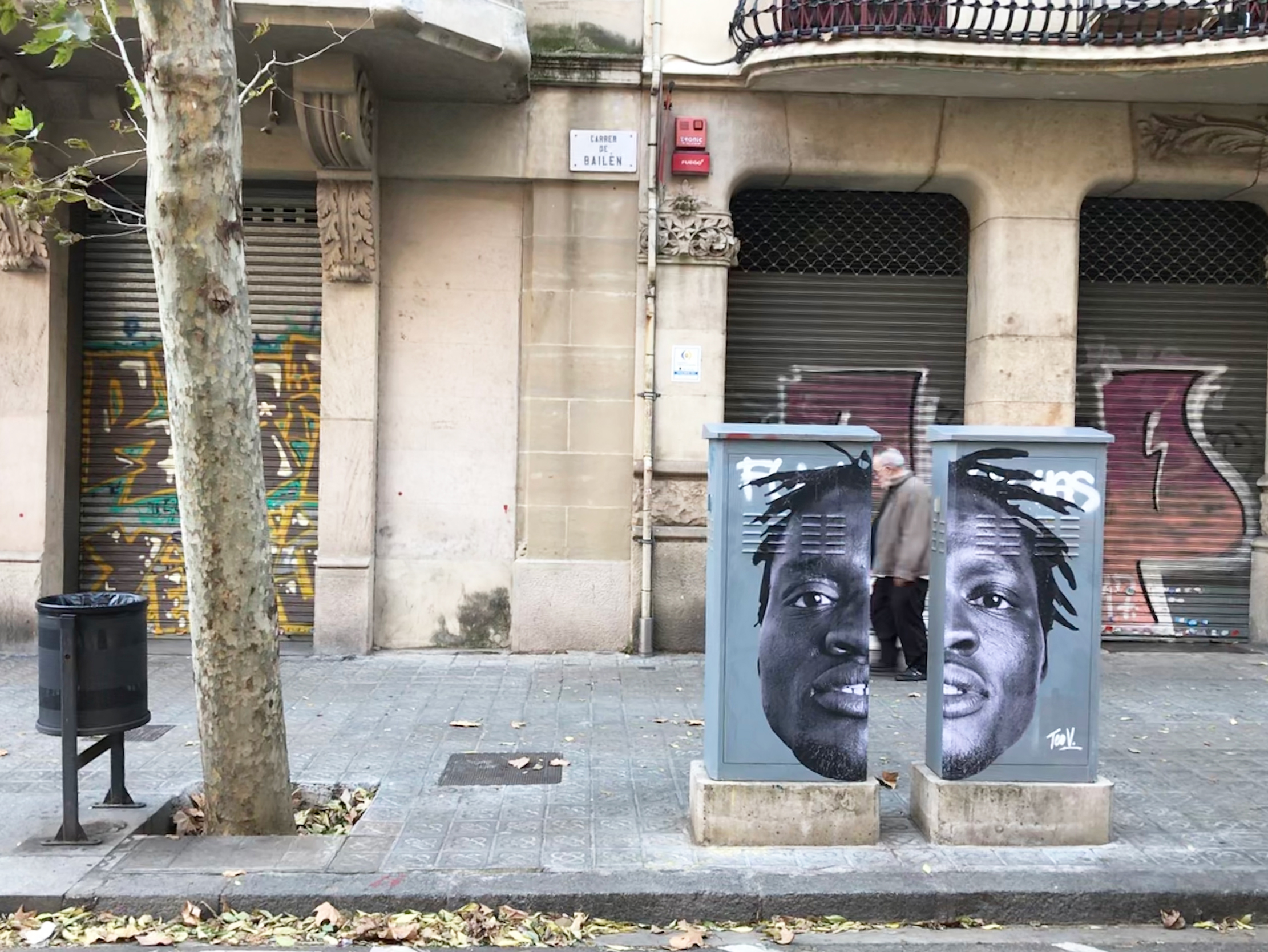 arte urbano teo Vazquez barcelona