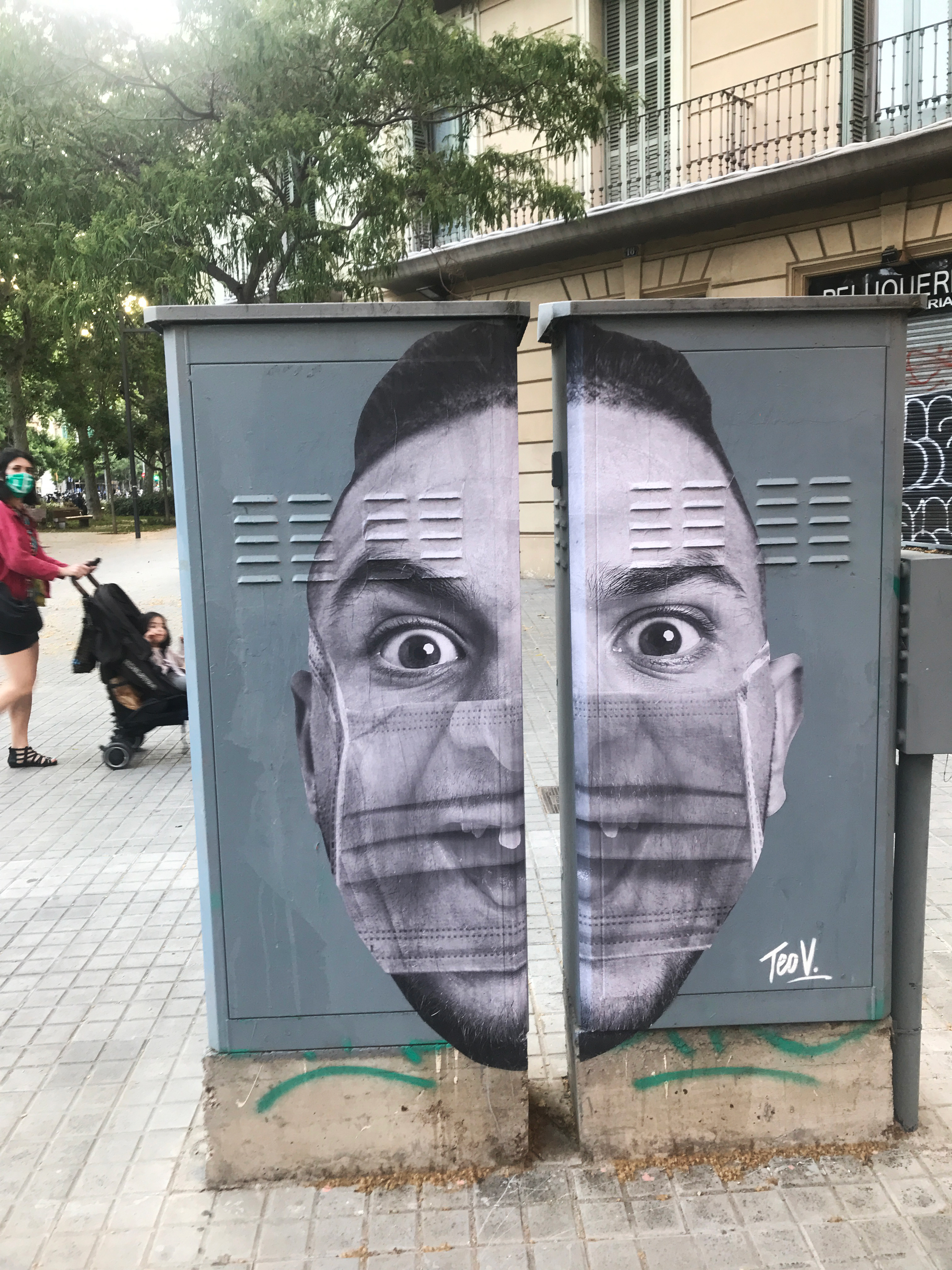 arte urbano teo Vazquez barcelona