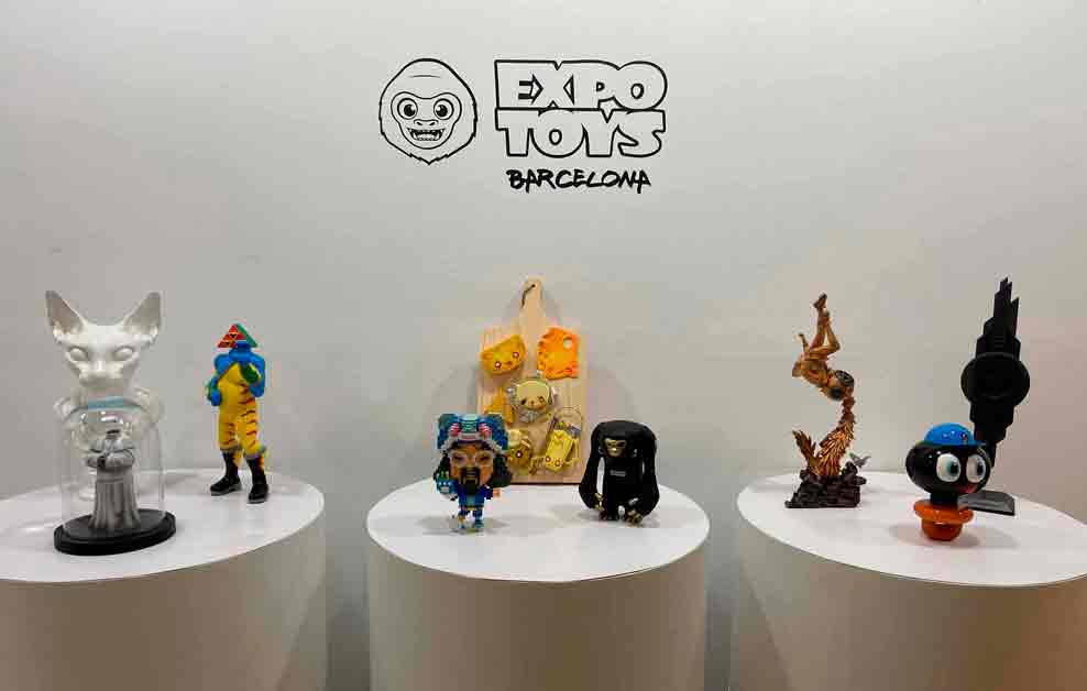 arte urbano expotoys 2020 Barcelona