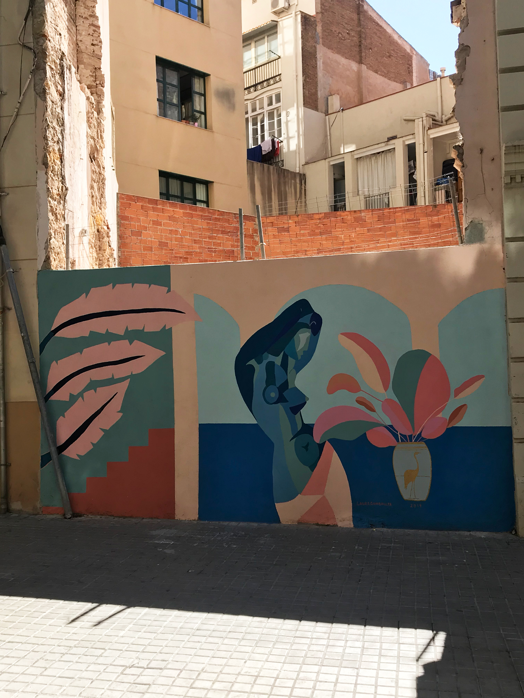 arte urbano Laura Gonballes Barcelona