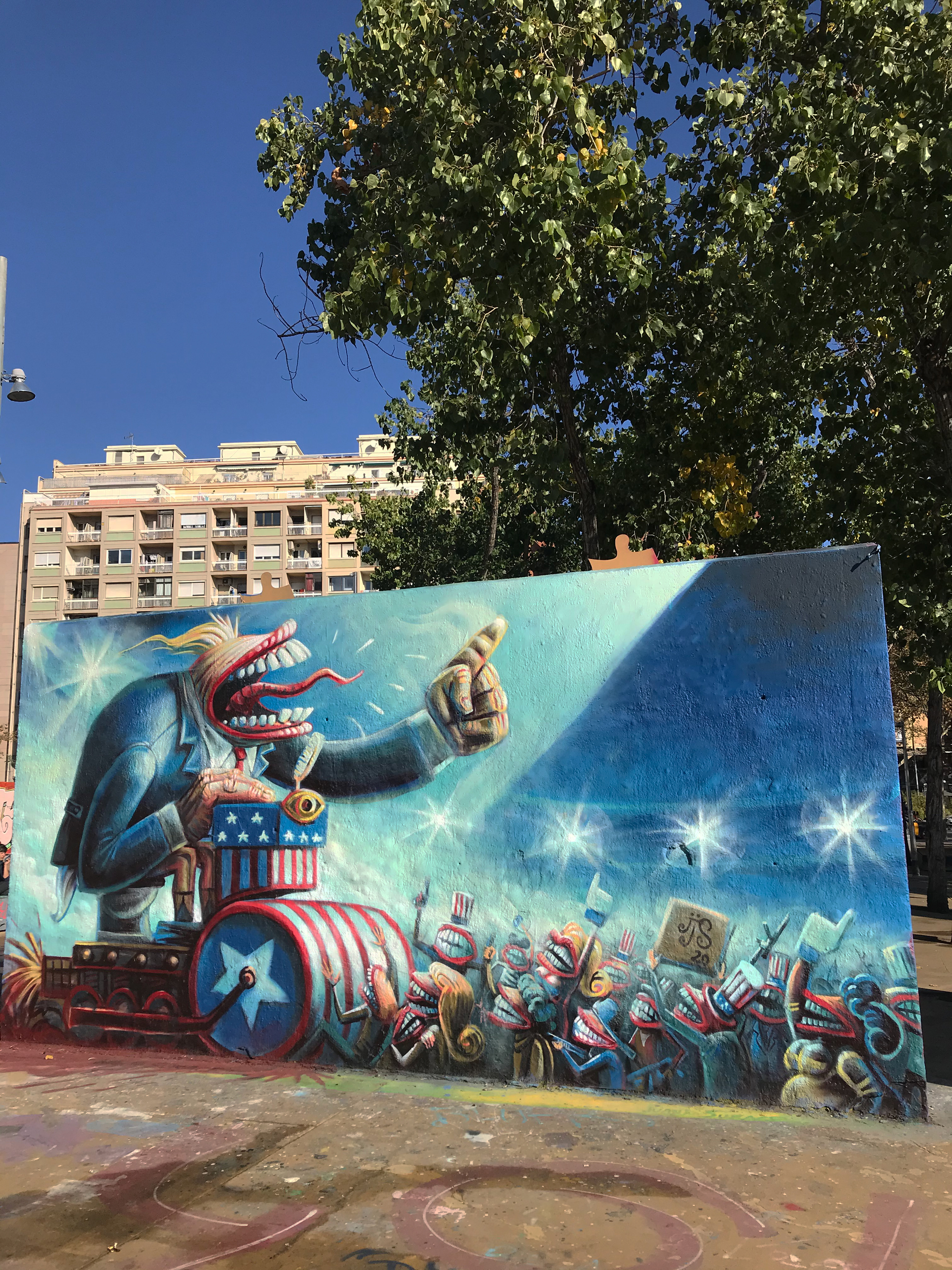 arte urbano juanjo surace elecciones usa 2020