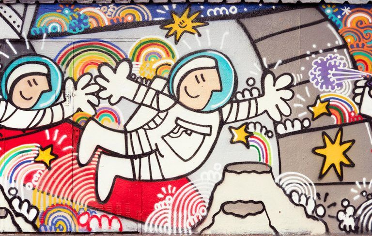 Arte urbano de Kamil Escruela & Nami