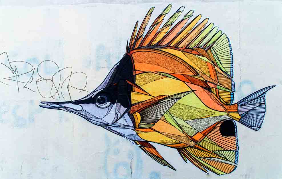 arte urbano Teuthis Francia París