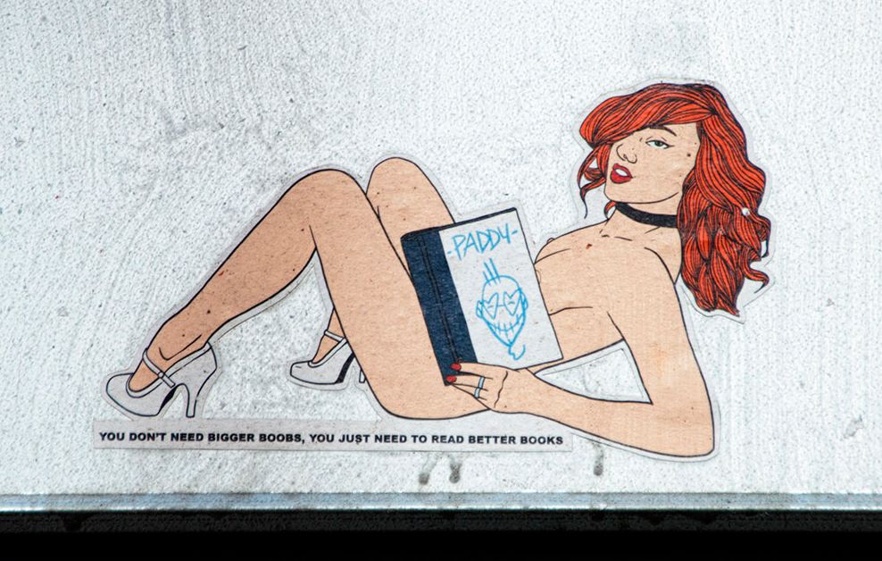 arte urbano Paddy, Francia - París