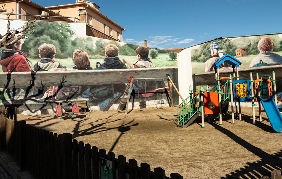arte urbano Slim - Montmajor