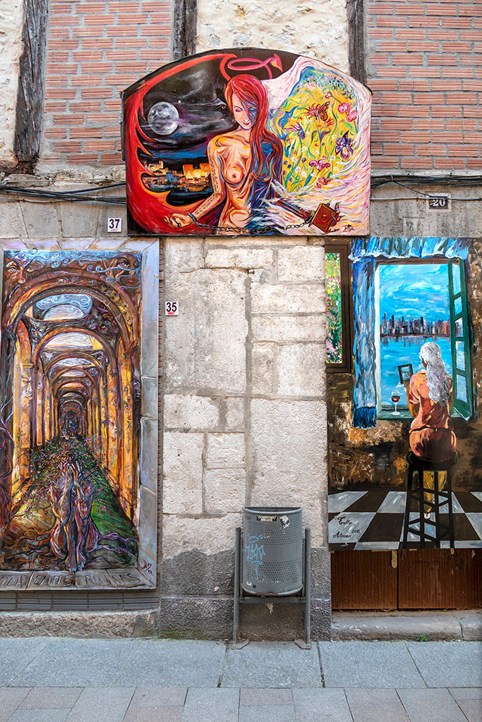 Arte urbano en Medina de Pomar - España