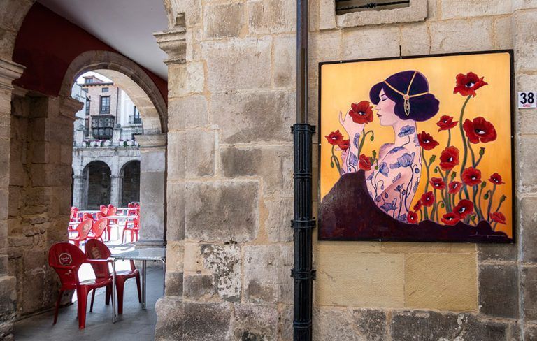 Arte urbano en Medina de Pomar - España