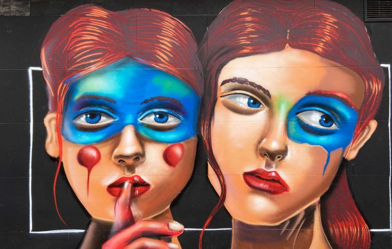 Arte urbano en La Coruña de Silc