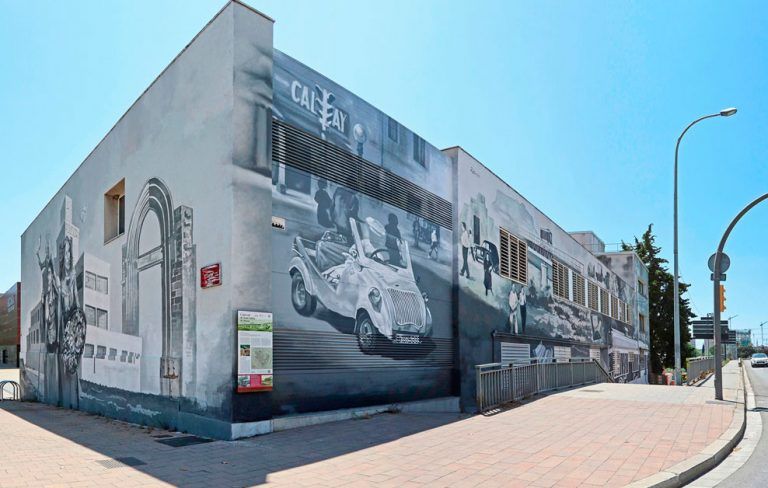 Reb.mwc en Sant Adrià de Besòs, arte urbano