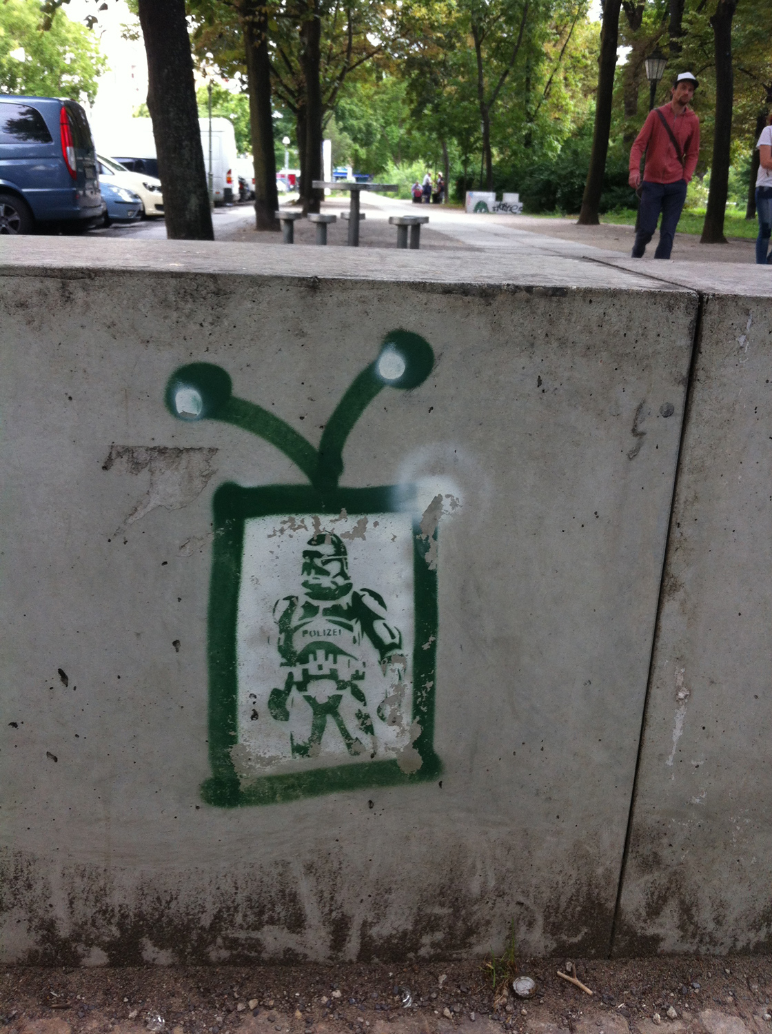 Arte urbano en Berlín – Stencil
