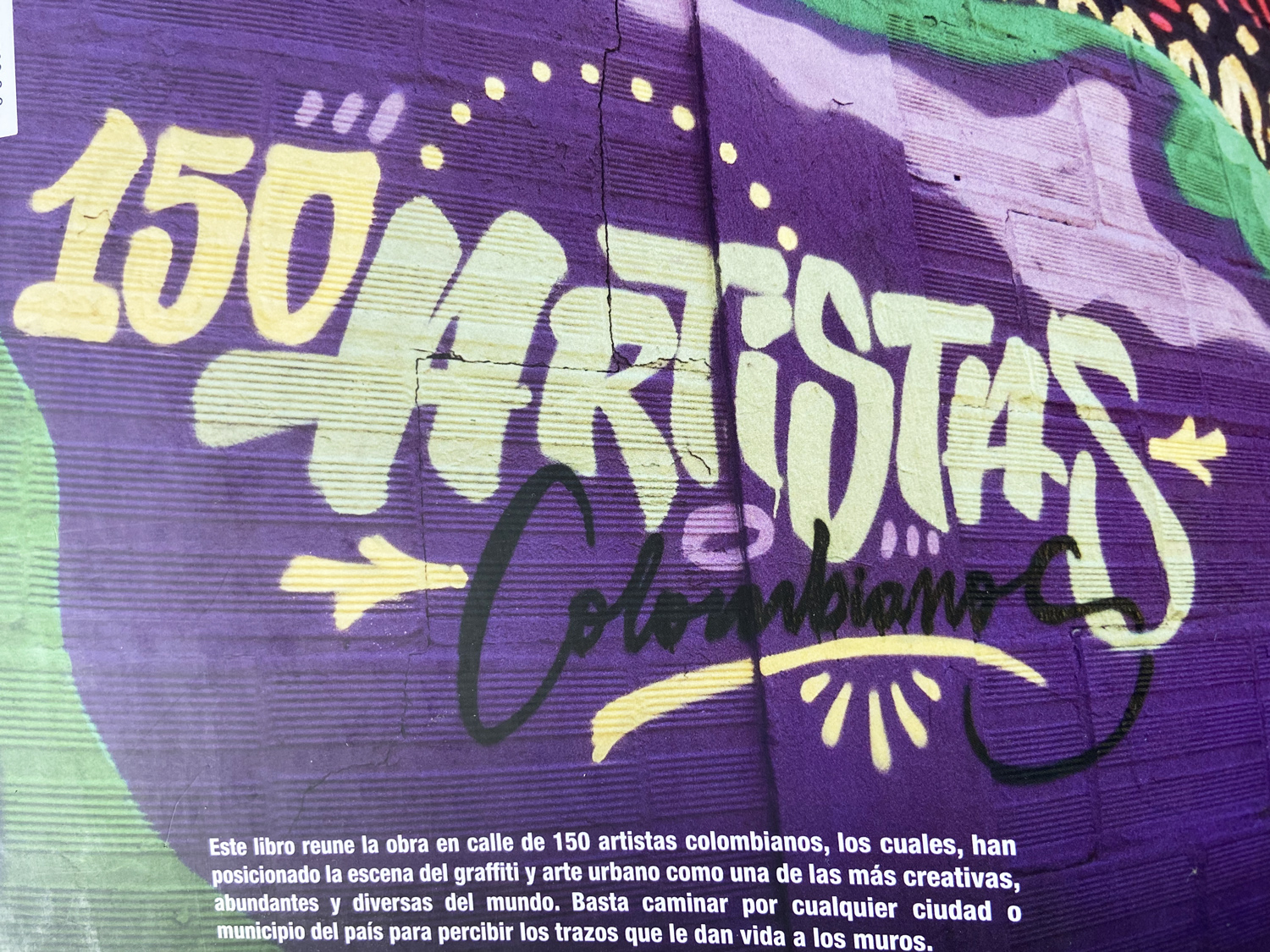arte urbano libro Que no falte calle Colombia